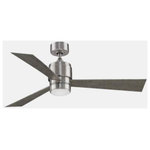 Fanimation Fans - Fanimation Fans FP4660SSBNW-44WEW-LK Zonix Wet Custom 3 Blade Ceiling Fan with H - 1 Year WarrantyZonix Wet Custom 3 B Brushed Nickel *UL: Suitable for wet locations Energy Star Qualified: n/a ADA Certified: n/a  *Number of Lights: 1-*Wattage:18w LED bulb(s) *Bulb Included:No *Bulb Type:LED *Finish Type:Brushed Nickel