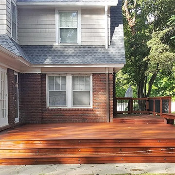 Ipe Deck and Rail with Aluminum Balusters in Montclair, NJ