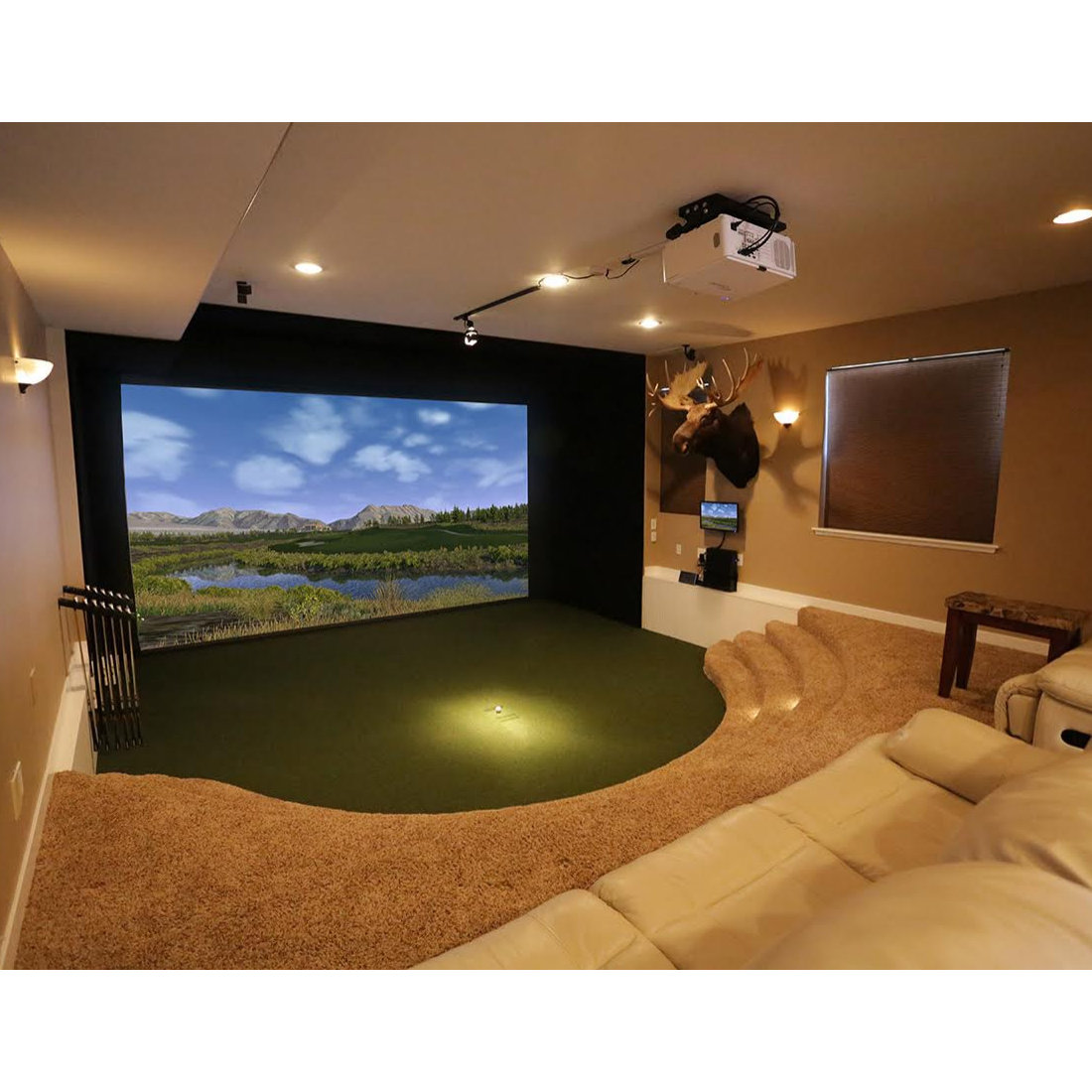 Recent Home Golf Simulator Projects