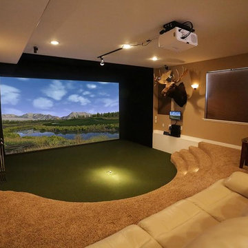 Recent Home Golf Simulator Projects