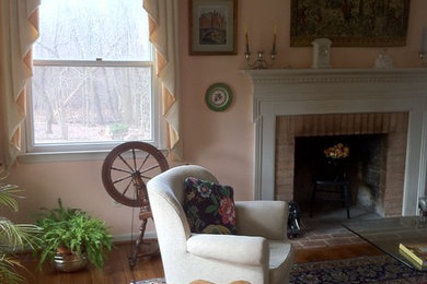 A living room in Chadds Ford, Pennsylvania.