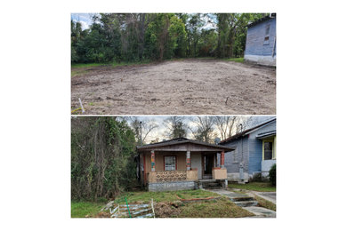 Inspiration for an exterior home remodel in Atlanta