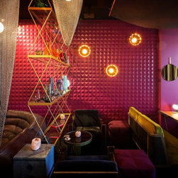 Pyramids 3D wall panels Easts Hotel Canberra - Wall Decor