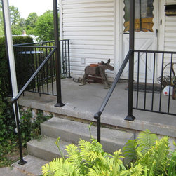 r020 Custom Iron Railings - Home Fencing And Gates