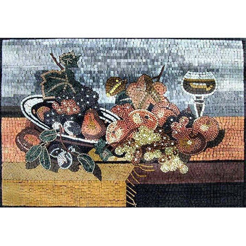 Mosaic Patterns, Fruit Spread, 36"x46"