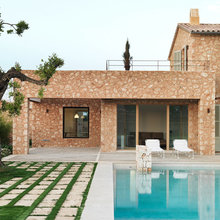 jardin y piscina