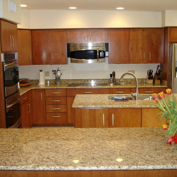 Kitchen remodel / Before and after