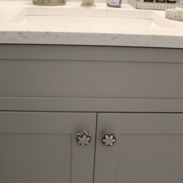 Belle Mead Master Bath Reno, Addition of en-suite bathb