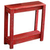 Small Entry Console, Red