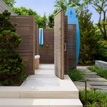 Outdoor shower idea