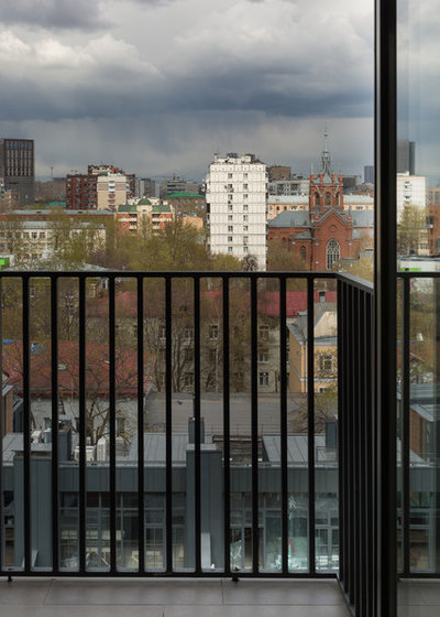 Современный Балкон и лоджия by KRAUZEarchitects