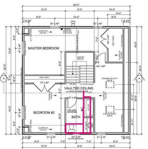 8 x 10 bathroom layout