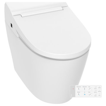 Smart Bidet Toilet with UV-A, White