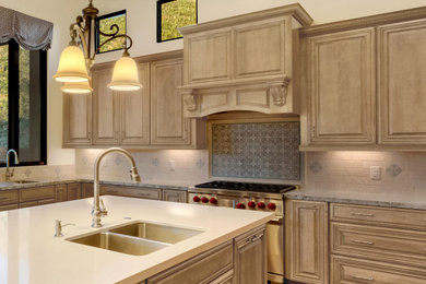 Kitchen - transitional kitchen idea in Other