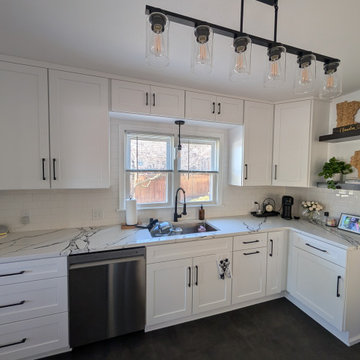 A Fresh Layout with Timeless White