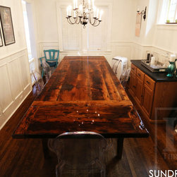 Reclaimed Wood Harvest Tables - Kitchen And Dining Furniture