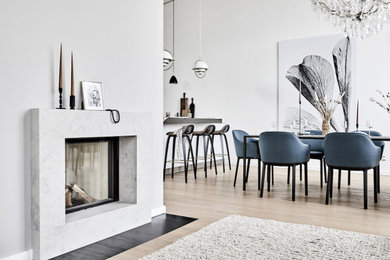 Modernes Esszimmer in Hamburg