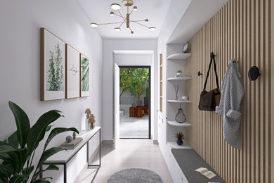 Casa B_Rendering ingresso