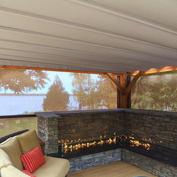 PERGOTENDA IMPACT - Retractable canopy & Storm Smart screens