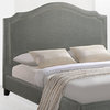 Midway Queen Bed in Grey