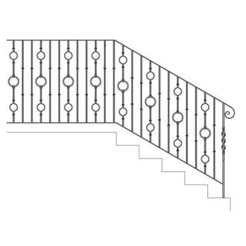 Traditional style railings