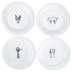Farmhouse Salad And Dessert Plates by True Brands