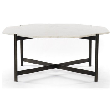 Spice Coffee Table, Hammered Gray