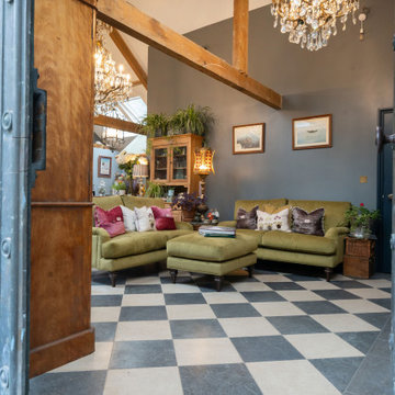 A welcoming entrance