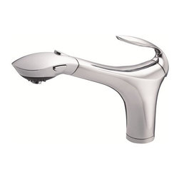 Danze Corsair Single Handle Pull-Out Kitchen Faucet D456747 - Kitchen Faucets