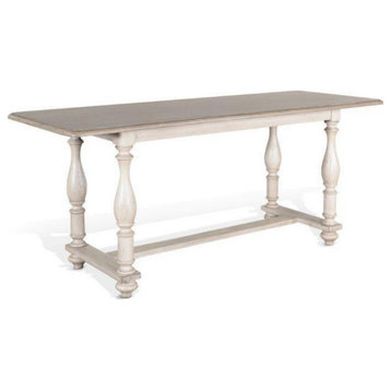 84" Large Counter Height Westwood Village Dining Table