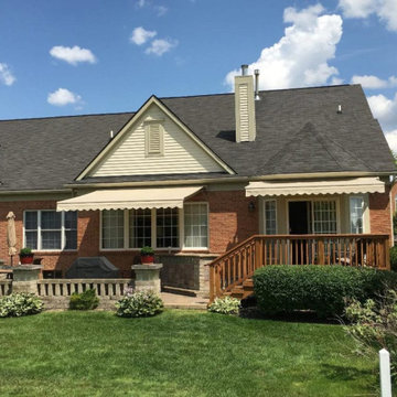 Retractable Fabric Awnings