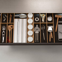 Leicht Collection 2016-Cabinets insert and storage innovation - Baking Dishes