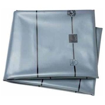 Oatey 41630 40-Mil PVC Shower Pan Liner, 5'x6', Gray