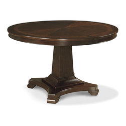Proximity Cherry Wood Extending Round Dining Table 54" - Dining Tables