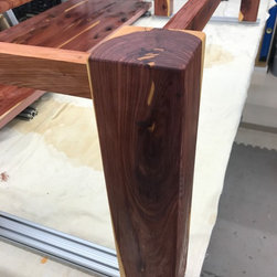 e5 Bastrop Fire Cedar Coffee Table - Coffee And Accent Tables