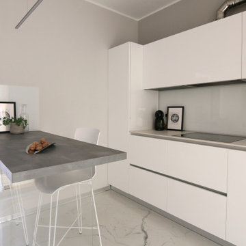 Restyling in bianco - Restyling cucina