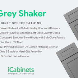 Grey Shaker - Kitchen Cabinetry