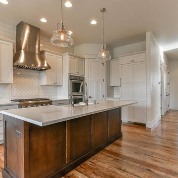 Contemporary Custom Build with Rustic Charm