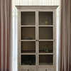 Manhattan Beach Padawan Solid Wood 2-Door 2-Drawer Cabinet in Antique White