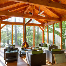 Cabin porch