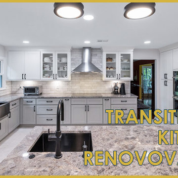 Silver Transitional Kitchen Renovation