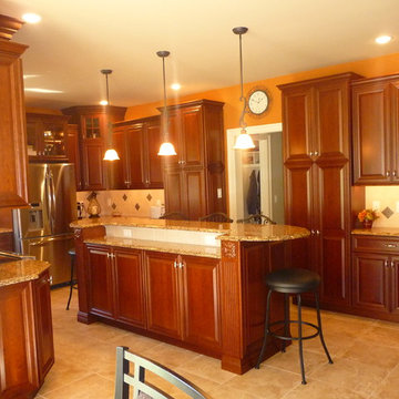 Traditional Cherry Cabinets