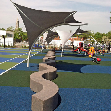 No Fault Safety Surface for residential and commercial playgrounds.