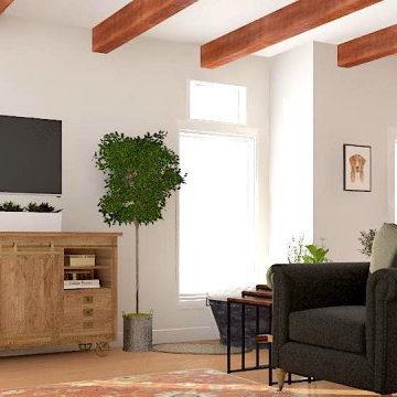Refined Rustic Living Rooms