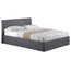 Fusion Grey Bed Frame With Storage, King