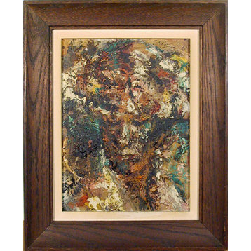 John Uht, Portrait of a Woman, Oil Painting