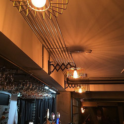 Akordiyon Tel Aplik - Wall Sconces