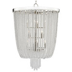 Hudson Valley Lighting - Hudson Valley Lighting 9026-PN Royalton - Twelve Light Pendant - Bring back the elegance and the glamour of a JazzRoyalton Twelve Ligh Polished Nickel Clea *UL Approved: YES Energy Star Qualified: n/a ADA Certified: n/a  *Number of Lights: Lamp: 12-*Wattage:40w E12 Candelabra Base bulb(s) *Bulb Included:No *Bulb Type:E12 Candelabra Base *Finish Type:Polished Nickel