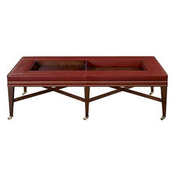 Hickory Chair Ottomans and Benches - Footstools And Ottomans