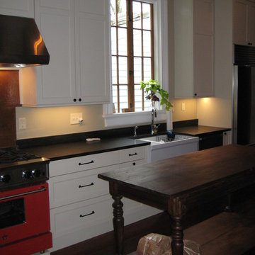 Kitchen Absolute Black Honed granite